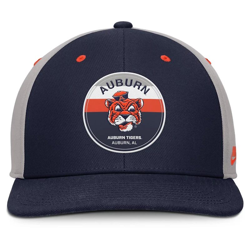 Nike Auburn Tigers 2025 Sideline Campus Pro Local Snapback Hat