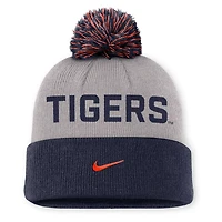 Nike Auburn Tigers Primetime Peak Cuffed Knit Hat with Pom