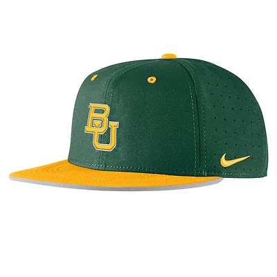 Nike Baylor Bears 2025 On-Field True Performance Baseball Fitted Hat