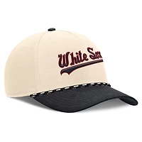 Nike Black Chicago White Sox Cooperstown Collection Rise Adjustable Hat