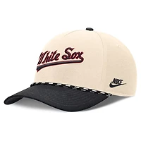 Nike Black Chicago White Sox Cooperstown Collection Rise Adjustable Hat