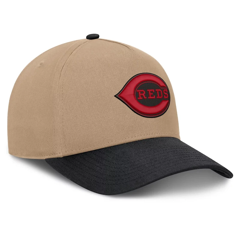 Nike Black Cincinnati Reds Rise A-Frame Adjustable Hat