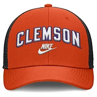 Nike Black Clemson Tigers Legacy Arch Rise Performance Trucker Adjustable Hat