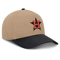 Nike Black Houston Astros Rise A-Frame Adjustable Hat