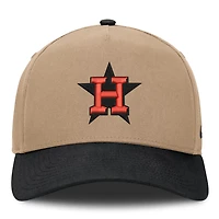 Nike Black Houston Astros Rise A-Frame Adjustable Hat