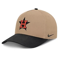 Nike Black Houston Astros Rise A-Frame Adjustable Hat