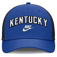 Nike Black Kentucky Wildcats Legacy Arch Rise Performance Trucker Adjustable Hat