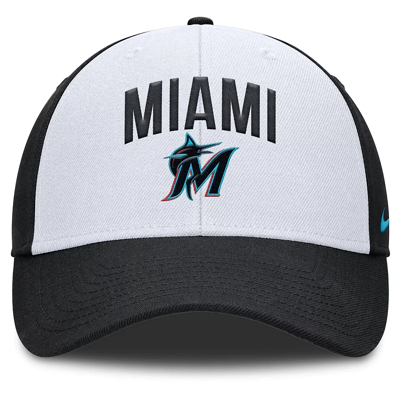 Nike Black Miami Marlins Club Performance Adjustable Hat