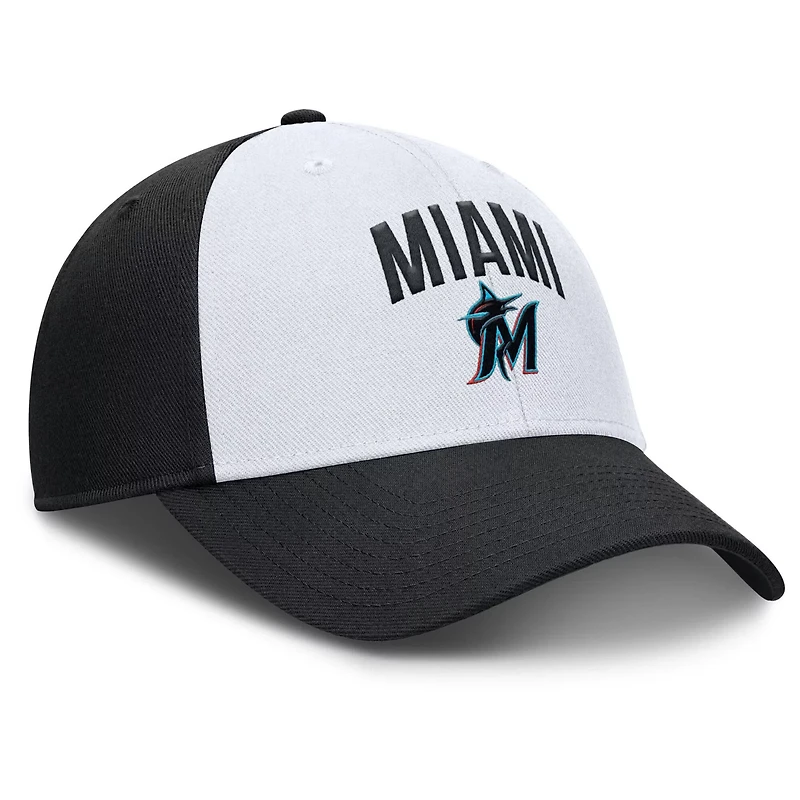 Nike Black Miami Marlins Club Performance Adjustable Hat