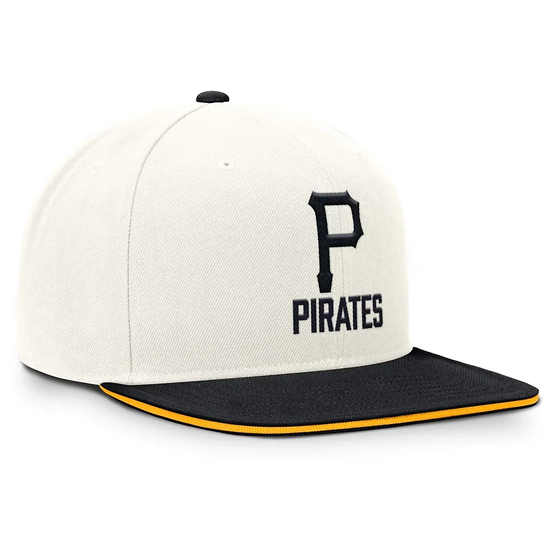 Nike Black Pittsburgh Pirates Cooperstown Pro Dri-FIT Snapback Hat