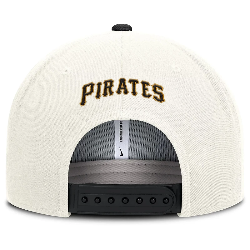 Nike Black Pittsburgh Pirates Cooperstown Pro Dri-FIT Snapback Hat