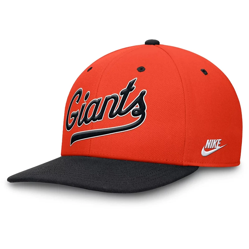 Nike Black San Francisco Giants Cooperstown Collection Pro Performance Snapback Hat
