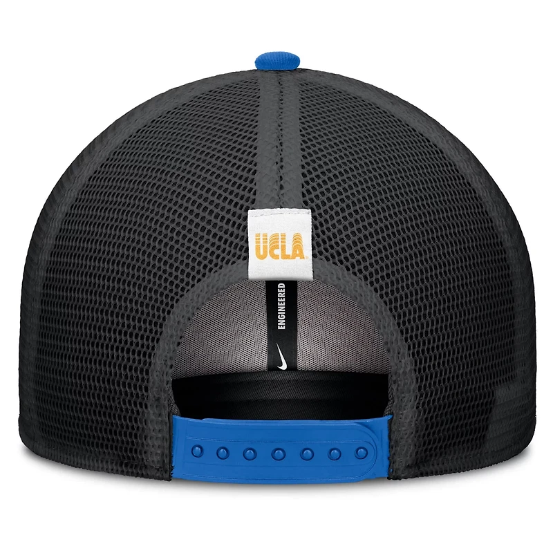 Nike Black UCLA Bruins Legacy Arch Rise Performance Trucker Adjustable Hat