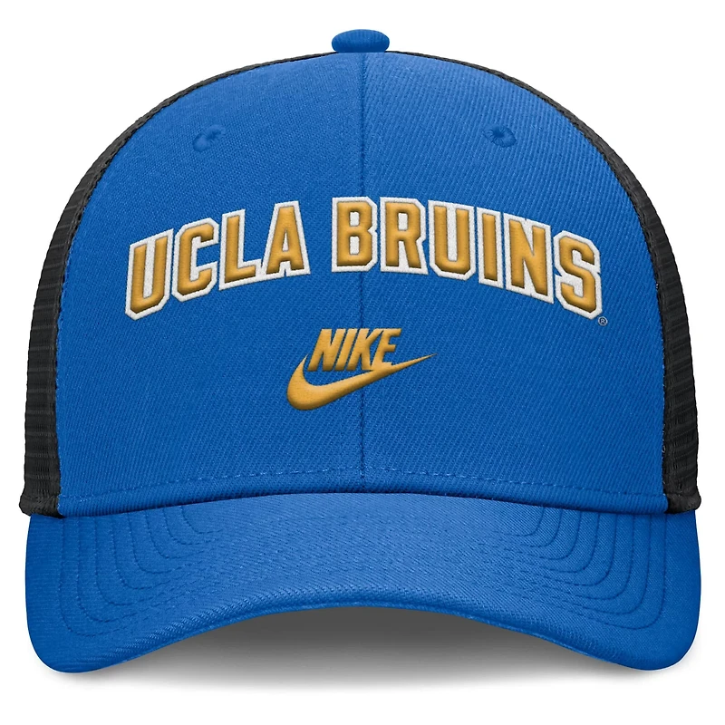 Nike Black UCLA Bruins Legacy Arch Rise Performance Trucker Adjustable Hat