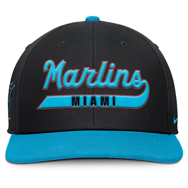 Nike Blue Miami Marlins Pro Performance Snapback Hat