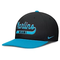Nike Blue Miami Marlins Pro Performance Snapback Hat