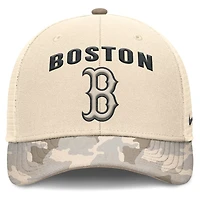 Nike Boston Red Sox Camo Pack Rise Adjustable Trucker Hat