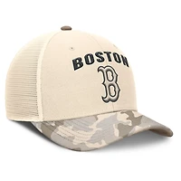Nike Boston Red Sox Camo Pack Rise Adjustable Trucker Hat