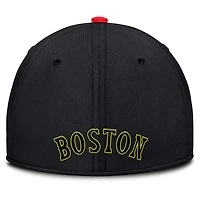 Nike Boston Red Sox Neon 90s Rise SwooshFlex Hat
