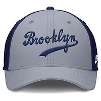 Nike Brooklyn Dodgers Rise Swoosh Performance Flex Hat