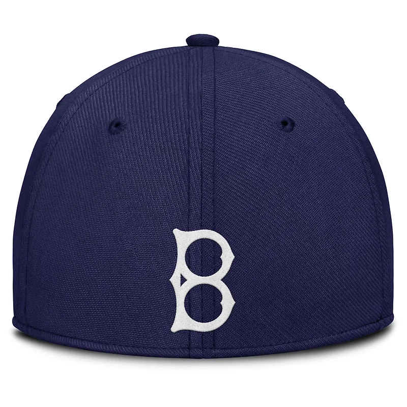 Nike Brooklyn Dodgers Rise Swoosh Performance Flex Hat