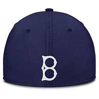 Nike Brooklyn Dodgers Rise Swoosh Performance Flex Hat