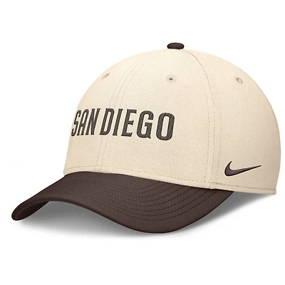 Nike Brown San Diego Padres Statement Rise Performance Flex Hat