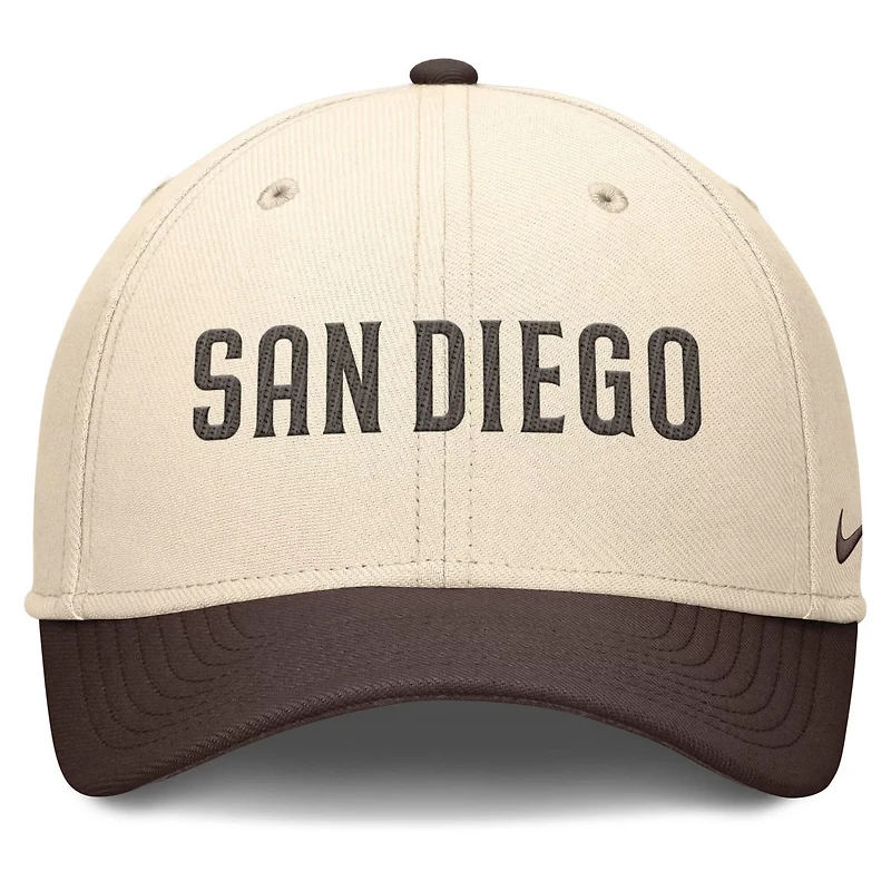 Nike Brown San Diego Padres Statement Rise Performance Flex Hat