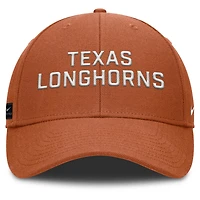 Nike Burnt Texas Longhorns Rise Practice Adjustable Hat