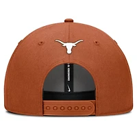 Nike Burnt Texas Longhorns Rise Practice Adjustable Hat