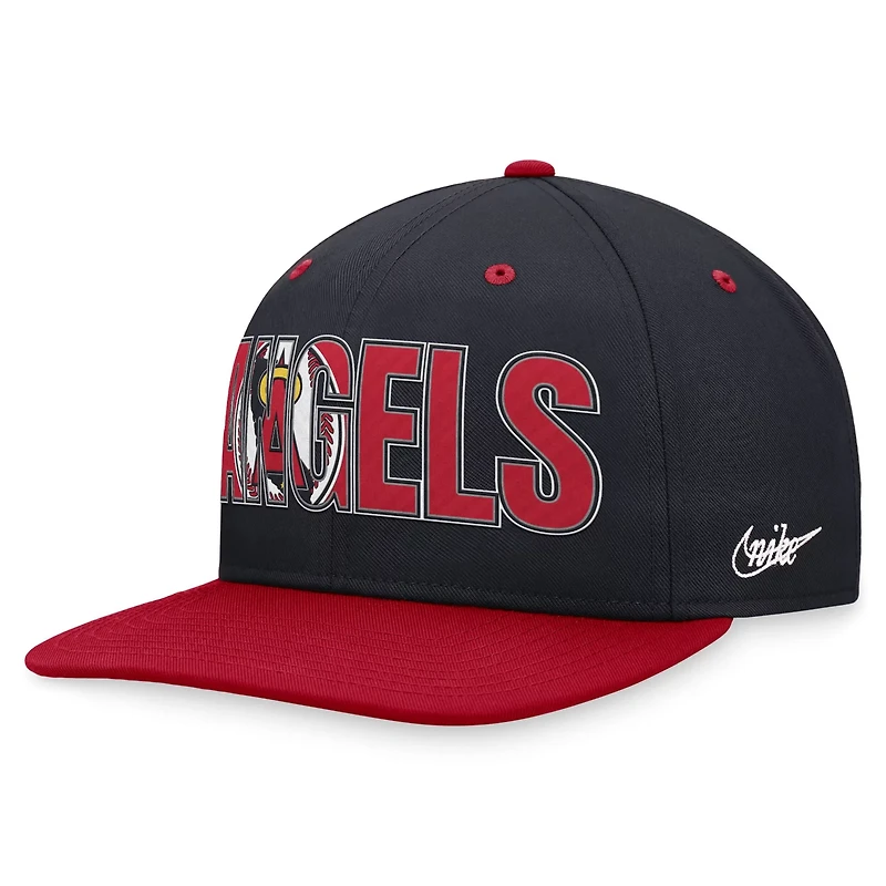 Nike California Angels Cooperstown Collection Pro Snapback Hat