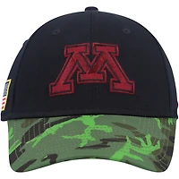 Nike /Camo Minnesota Golden Gophers Veterans Day 2Tone Legacy91 Adjustable Hat