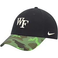 Nike /Camo Wake Forest Demon Deacons Veterans Day 2Tone Legacy91 Adjustable Hat