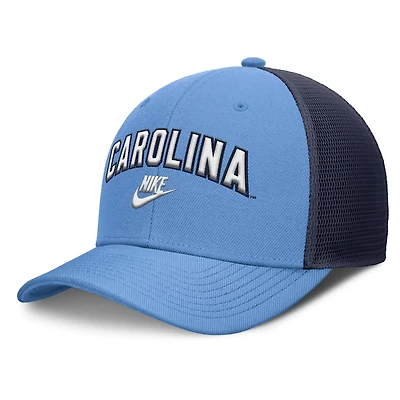 Nike Carolina Navy North Carolina Tar Heels Legacy Arch Rise Performance Trucker Adjustable Hat