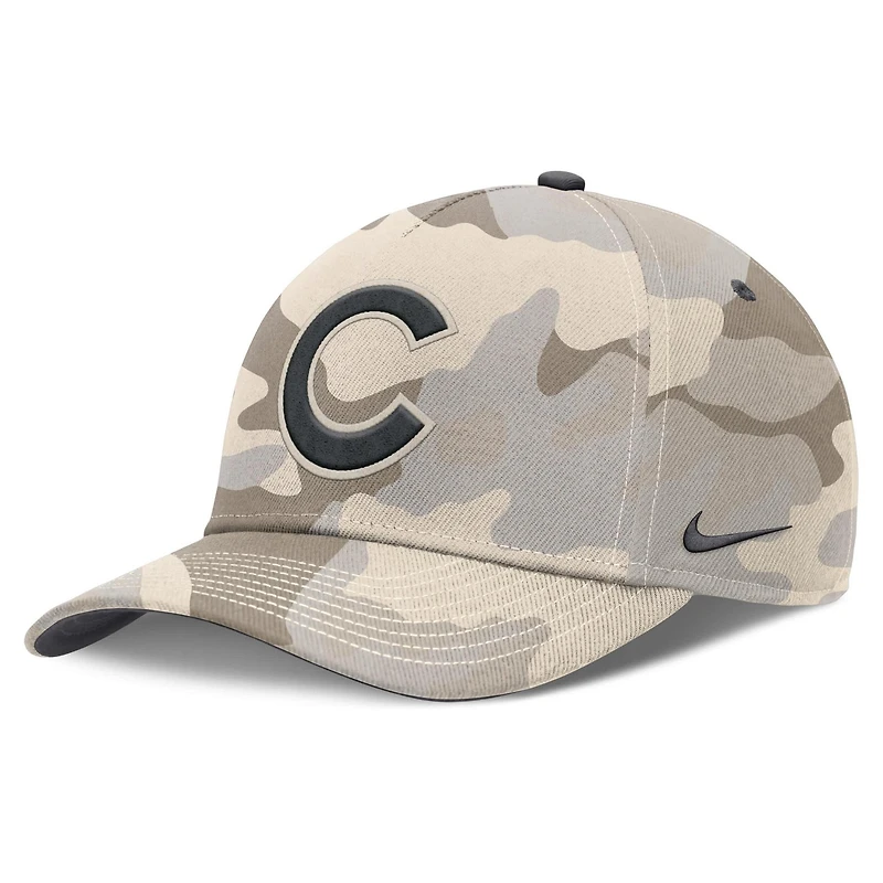 Nike Chicago Cubs Camo Pack Rise Adjustable Hat