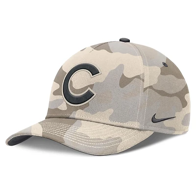 Nike Chicago Cubs Camo Pack Rise Adjustable Hat
