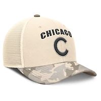 Nike Chicago Cubs Camo Pack Rise Adjustable Trucker Hat
