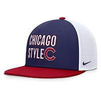 Nike Chicago Cubs Pro Trucker Snapback Hat
