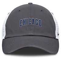 Nike Chicago Cubs Wordmark Club Adjustable Trucker Hat