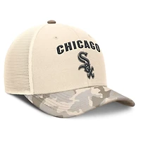 Nike Chicago White Sox Camo Pack Rise Adjustable Trucker Hat