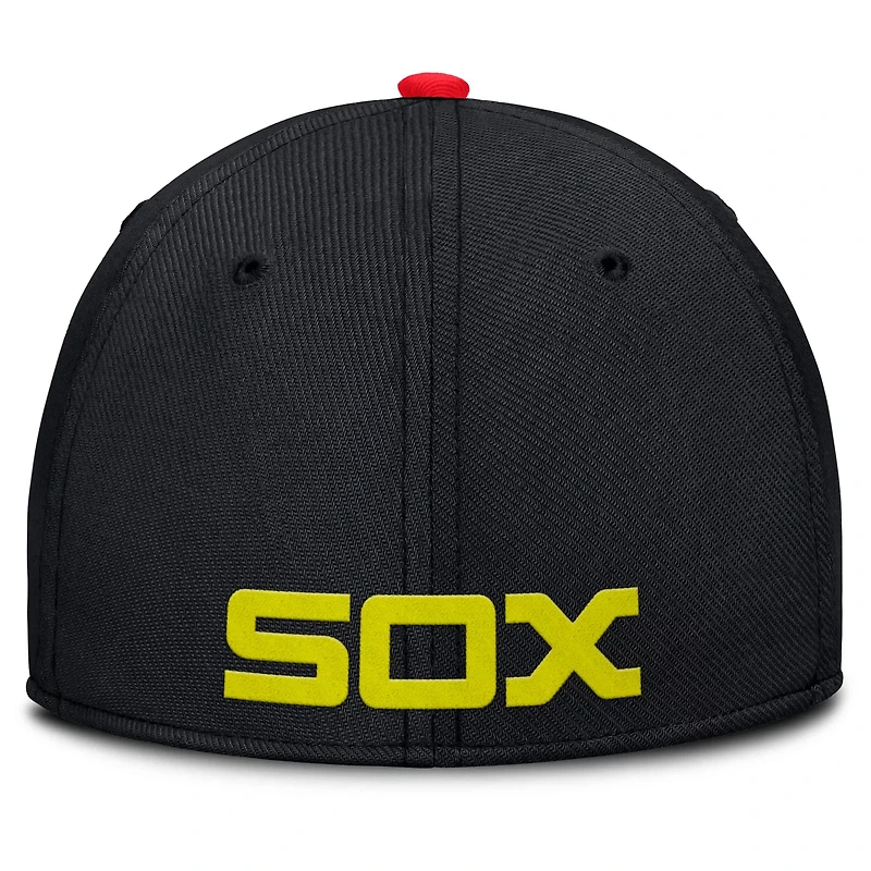 Nike Chicago White Sox Neon 90s Rise SwooshFlex Hat