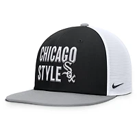 Nike Chicago White Sox Pro Trucker Snapback Hat