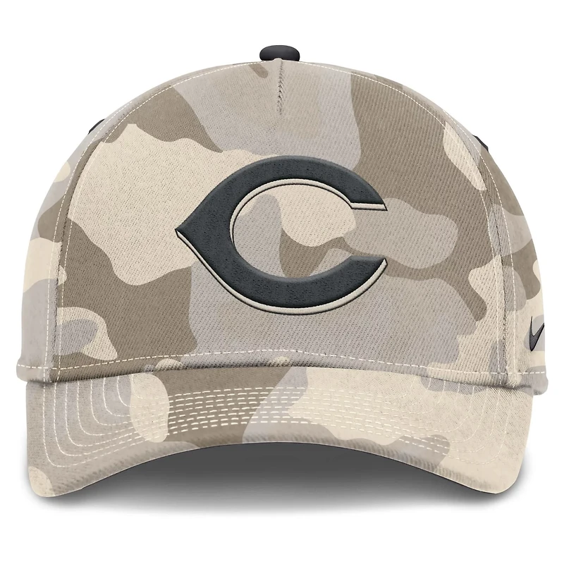 Nike Cincinnati Reds Camo Pack Rise Adjustable Hat