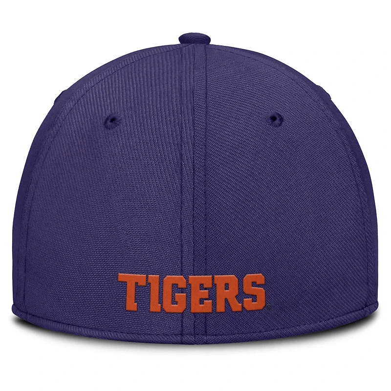 Nike Clemson Tigers 2025 On-Field Rise Performance Flex Hat