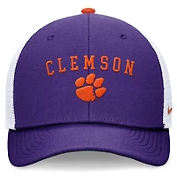 Nike Clemson Tigers Letter  Logo Trucker Adjustable Hat