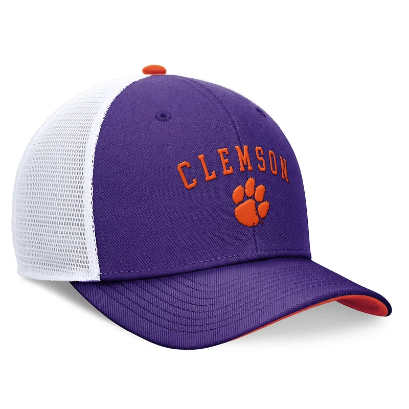 Nike Clemson Tigers Letter  Logo Trucker Adjustable Hat