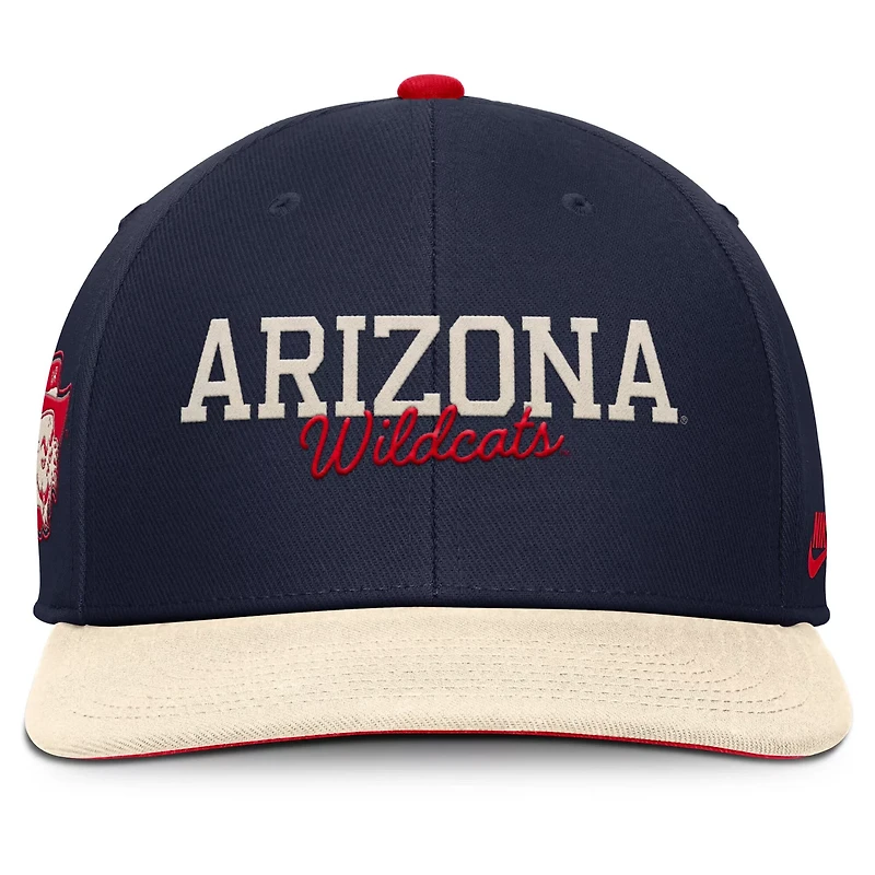 Nike Cream Arizona Wildcats Pro Legacy Script Snapback Hat