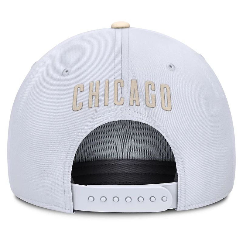 Nike Cream Chicago Cubs Pro Performance Snapback Hat