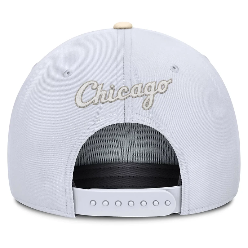 Nike Cream Chicago Sox Pro Performance Snapback Hat