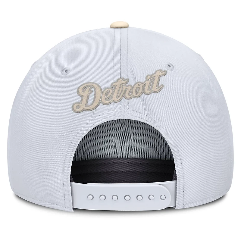 Nike Cream Detroit Tigers Pro Performance Snapback Hat